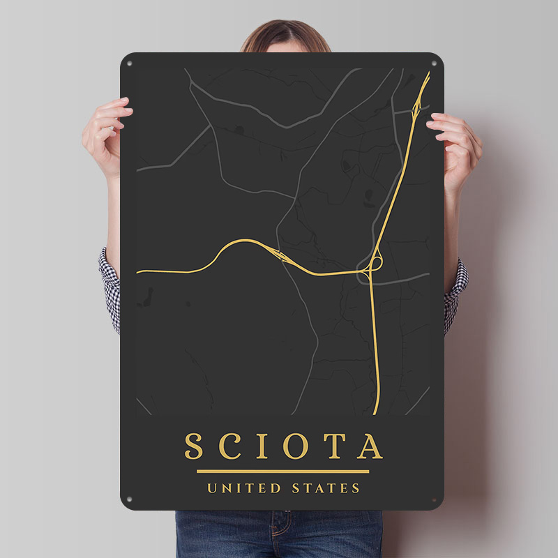 Poster Cetak Peta Minimalis Am - Custom Map Poster ulasan dan harga