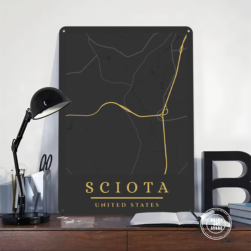 Poster Cetak Peta Minimalis Am - Custom Map Poster ulasan dan harga