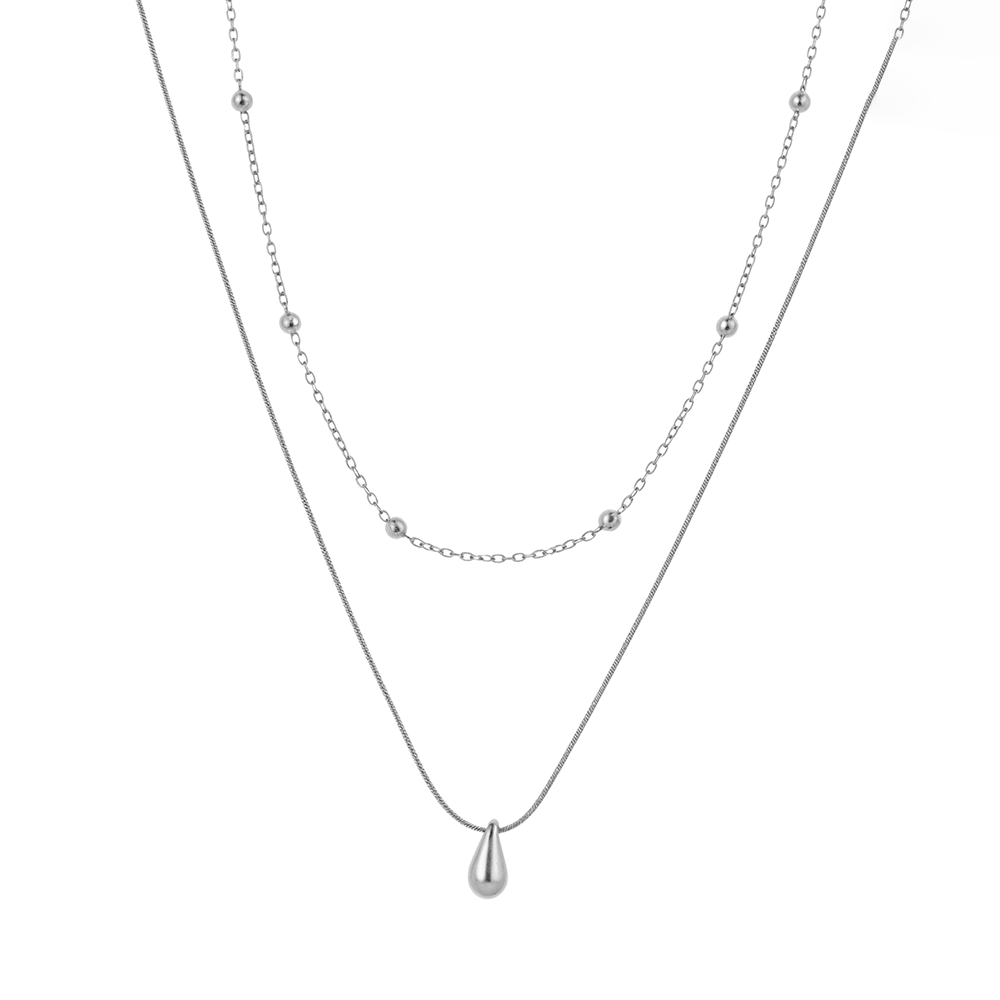 DGIDDK Kalung Berlapis Ganda L - Birth Flower Necklace ulasan dan harga